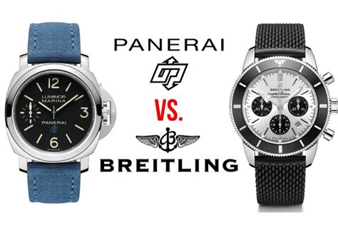 Breitling vs Panerai Watch Brand Overview and Comparison.